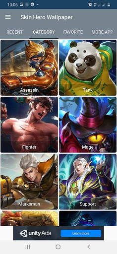 Premium Skin Hero Mobile Wallpapers screenshot 2