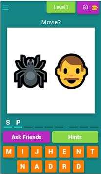 Guess The Emoji: Movie Edition screenshot 1