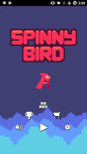 Spinny Bird - One Button Arcade Madness! screenshot 1