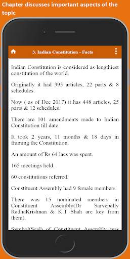 Indian Constitution, Polity & Governance (Free) screenshot 2