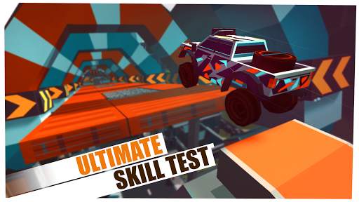 Skill Test - Extreme Stunts Racing Game screenshot 2