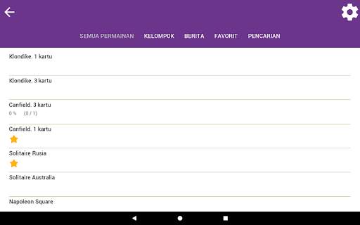 Koleksi solitaire klasik screenshot 14