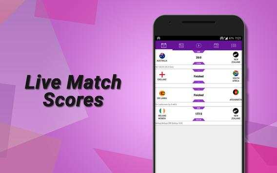 ICC Cricket Live screenshot 1