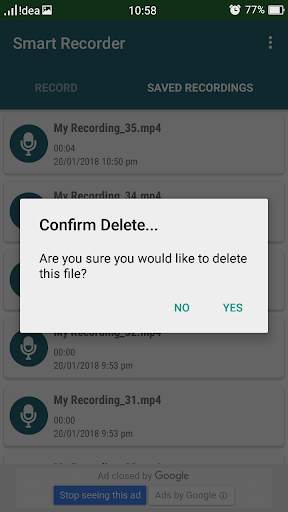 Smart Recorder – High-quality music&voice recorder screenshot 5
