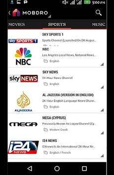 Mobdre TV screenshot 3
