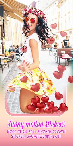 Camera Live Face Free cute & funny motion sticker screenshot 5