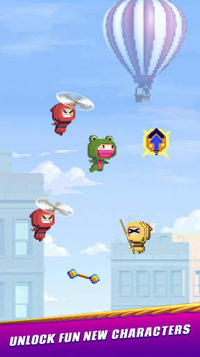 Ninja Up! - Endless arcade jumping screenshot 3