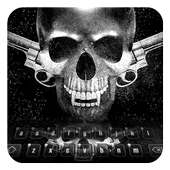 Skull & Gun Keyboard logo