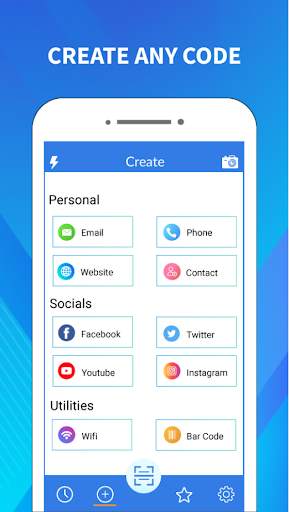 QR code reader, barcode scanner for Android screenshot 3