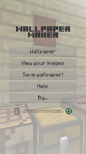 Create Wallpaper Minecraft screenshot 2