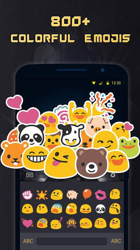 Dark Knight Keyboard Theme 2 تصوير الشاشة
