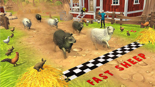 Virtual Village Pet Run-Street Racing & Chase screenshot 1
