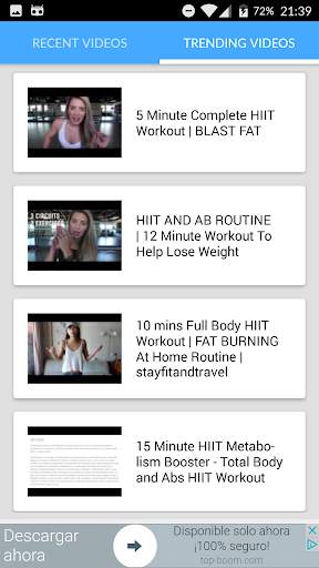 HIIT Workout screenshot 4