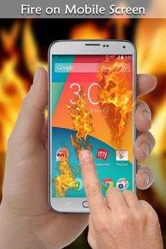 Fire on Screen Prank screenshot 2