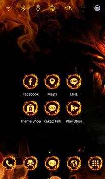 Fire Diablo Launcher theme screenshot 3