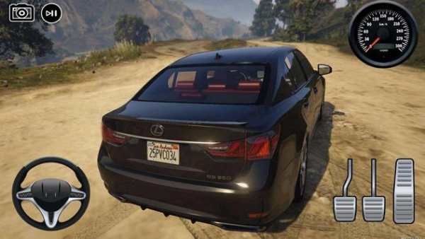 Driving Lexus GS 350 Racing Simulator screenshot 2