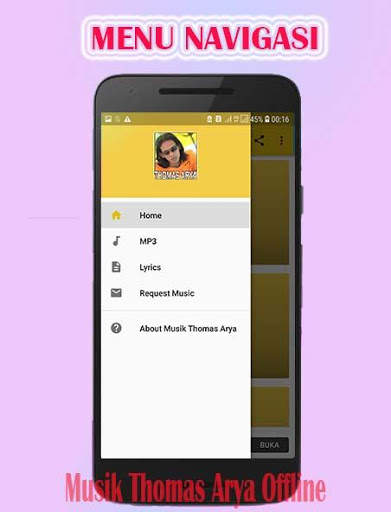 Musik Offline Gratis Thomas Arya Terbaru screenshot 1