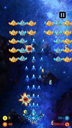 Alien Shooter : Max Chicken Shooter 🐔2019 (New) screenshot 1