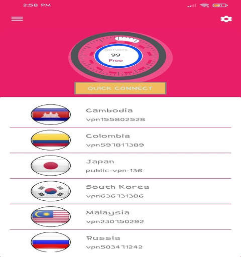 Free Vpn - public vpn free screenshot 2