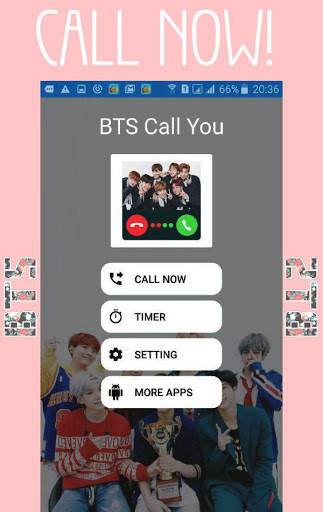 BTS Video Call - Joke Prank Call screenshot 1