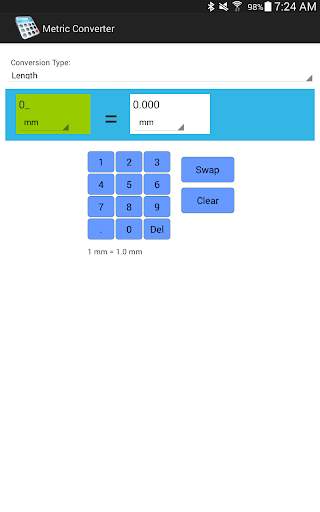 Metric Converter screenshot 2