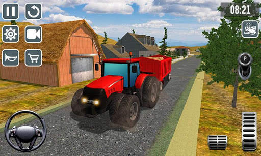 Large Rear Wheels Trolley Sim screenshot 4