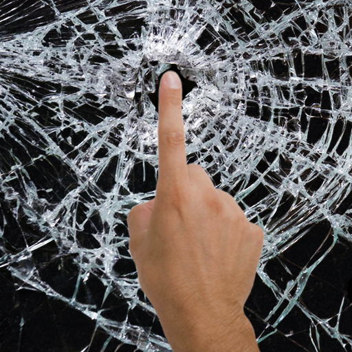 Broken Glass live wallpaper &amp;  icon
