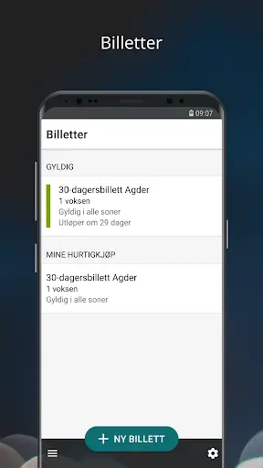 AKT Billett screenshot 1