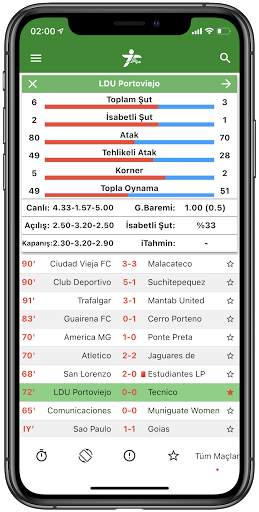 iTahmin - Live Football Stats screenshot 2