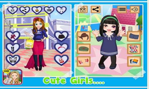 School Dressup - Kids Games screenshot 2