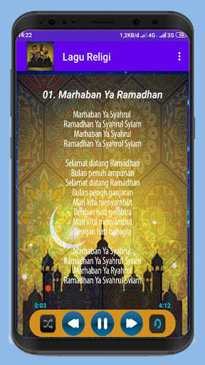 Best Song Religi Islami Offline screenshot 4