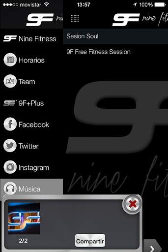 Nine Fitness screenshot 4