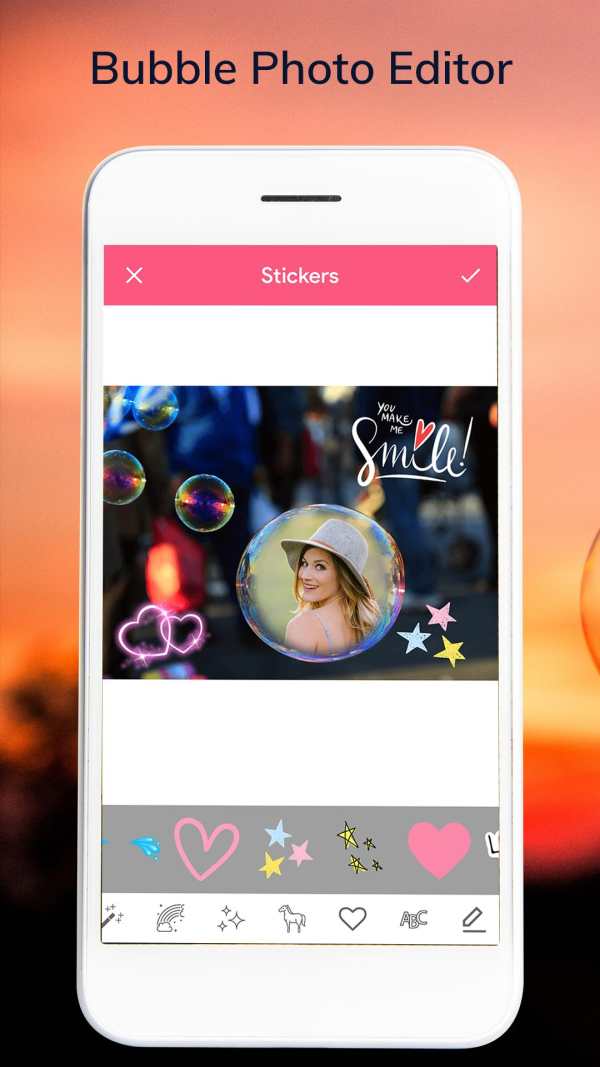 Bubble Photo Editor - Bubble Frames screenshot 3
