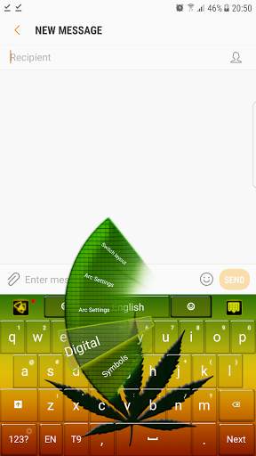 Weed Reggaeton Keyboard скриншот 2