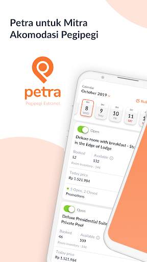 Petra - Pegipegi Extranet screenshot 1