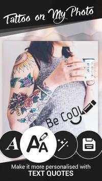 Tattoo My Photo 4 تصوير الشاشة