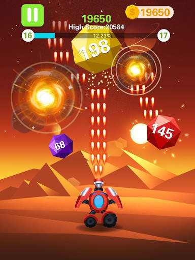 Rock Blast - Fire Ball screenshot 6