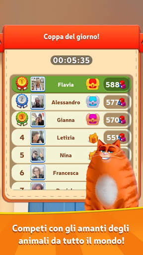 🔥Kitty Scramble: Pile di parole screenshot 4