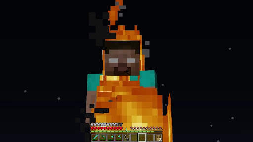 Herobrine Mod in Minecraft screenshot 4