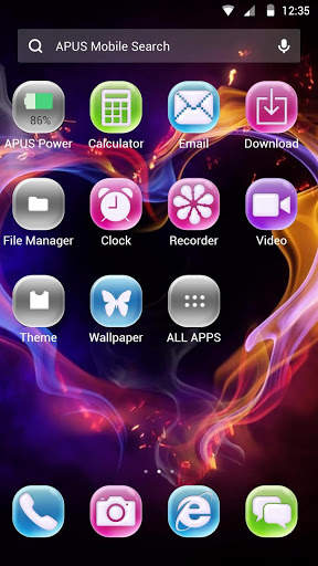 SOAP-APUS Launcher theme screenshot 2