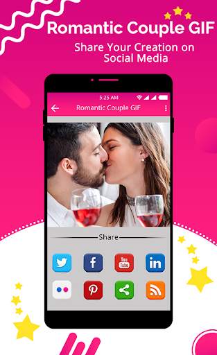 Romantic Couple GIF screenshot 4