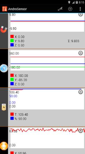 Androsensor - Temperature Sensor App screenshot 5