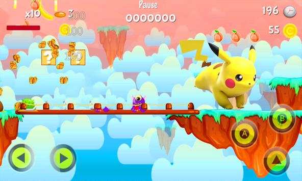 Adventure Pikachu Run Dash screenshot 2