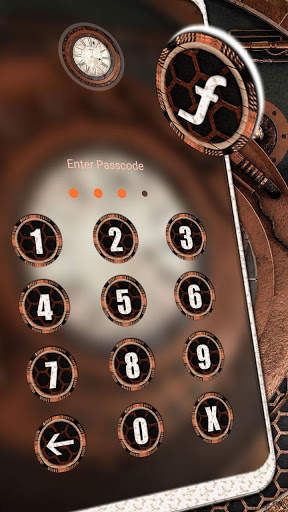 Wooden Clock Launcher Theme screenshot 4