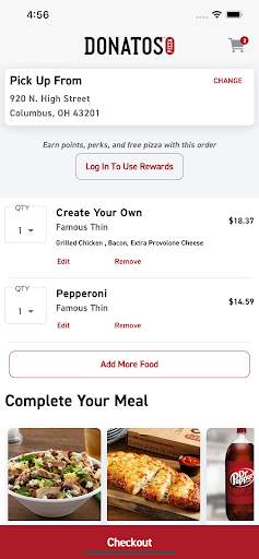 Donatos Pizza screenshot 5