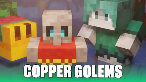 Tuff Golem mod for Minecraft screenshot 2