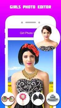 Girls Photo Editor 2018 screenshot 1