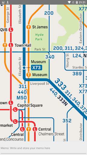 Sydney Metro, Train, Bus, Ferry Map Offline screenshot 6