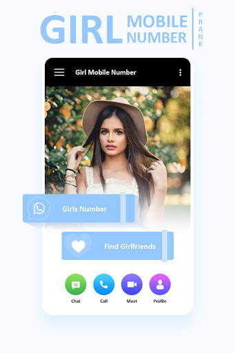 Girl Mobile Number Simulator screenshot 1