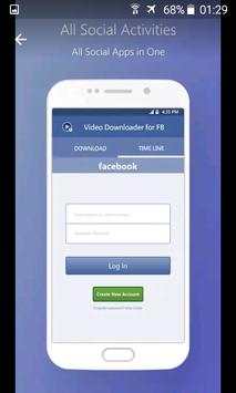 All social networks in one application 3 تصوير الشاشة